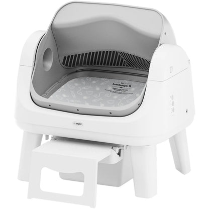 🐱PetPivot AutoScooper 12 Lite｜No‑App Automatic Cat Litter Box