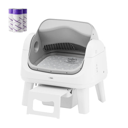 🐱PetPivot AutoScooper 12 Lite｜No‑App Automatic Cat Litter Box